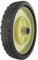 GREENSTAR - Roue Complète - Pour Balai Ramasseur Turfmaster XBISW380LT - Diamètre : 260 mm - 51 Dents - Alésage 19 mm