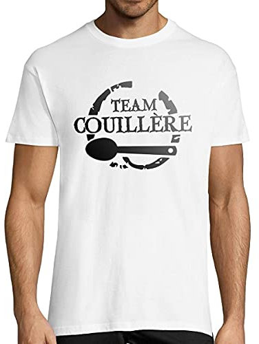 Planetee T-Shirt HommeTeam Couillère Blanc