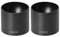 Stilvolle moderne Eierbecher Schwarz Matt im 4er Set.