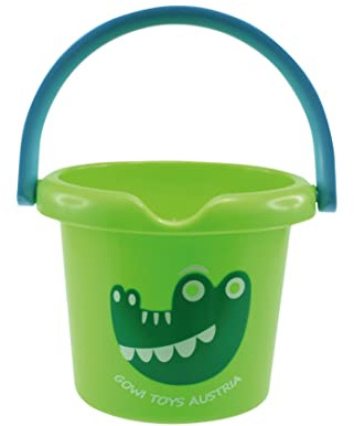 Gowi 550-55 Eimer ø16cm - Grün, Sand- und Wasserspielzeug