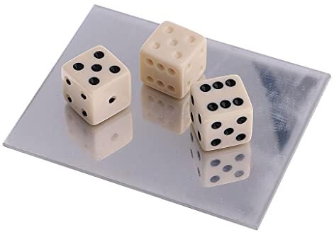 misppro Trick Spiegel Würfel Illusion Spiel Requisiten Perfekt für Ihre Freunde