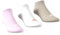 adidas Thin and Light Sportswear Low-Cut Socks 3 Pairs, Calzini Bassi Unisex - Adulto, Clear Pink/White/Wonder Beige, 40-42