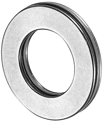QUARKZMAN AXK1730 Nadelrollen Axiallager mit Lager Dichtungsringe x 1Stk Chromstahl für Baugeräte [17mm x 30mm x 2mm]