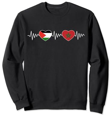 Maroc Palestine Drapeau Palestine Gaza Free Palestine Sweatshirt
