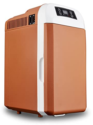 TQQEPOOL Kompressor, tragbarer kleiner Kühlschrank, Auto-Kühlschrank, 12 V/24 V/220 V, Mini-Elektro-Kühler für Fahren, Reisen, Angeln, Outdoor und Zuhause (Größe : 8 l A)