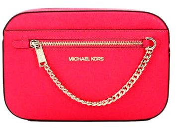 Michael Kors Kleine Handy-Umhängetasche, Pink (Electric Pink), Large