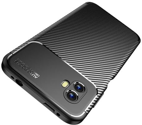 Hülle Kompatibel mit Samsung Galaxy Xcover 6 Pro | Handyhülle Silikon Back Cover Case für Galaxy Xcover 6 Pro TPU Bumper | Schwarz