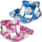 SLOOSH Flotadores Inflables para Adultos, 2 Paquetes de Sillas Flotantes, Flotadores Inflables para Adultos, Silla Flotante para Fiesta de Verano en Agua, Playa o Lago, Hojas Tropicales-Rosa, Azul