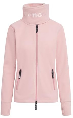 Bench. Fleecejacke FUNNEL, Farbe:ROSE, Größe:40