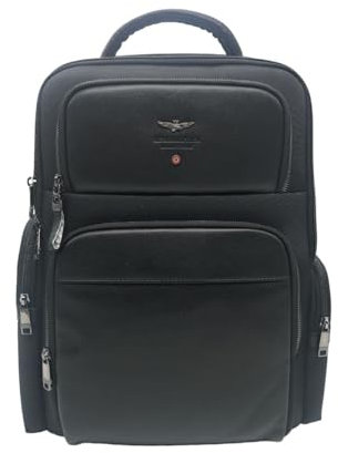 Aeronautica Militare Zaino porta PC, comodo, pratico e capiente. Dispone di diversi scomparti con chiusura zip, diverse tasche interne per poter organizzare al meglio tutto l'occorrente. Presenta tasc