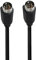 jasavdio Mini DIN 8pin Male to Male Cable,S Video Mini Din 8-pin Cord PLC Touch Screen Cable for JVC Subwoofer Replacement - Home Theater Audio (10ft)