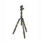 3 Legged Thing Punks Brian 2.0 Carbon Fibre Travel-Friendly Tripod - Compact & Adjustable Camera Tripod with Three Detachable Legs (PF-55DG-3N6N) (Moss Green)