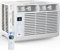 Electactic - Aire acondicionado de ventana 5000 BTU, unidad AC tipo ventana con enfriamiento, modo seco, 4 velocidades de ventilador, temporizador 24 h, modo de espera, refrigeración para dormitorio