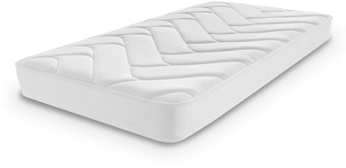 Naturalex Babymatratze 60x120 cm - Höhe 12 cm - Schadstofffrei & hypoallergen - Beidseitig verwendbar - Oeko-TEX Zertifiziert - Atmungsaktiv - Ideal für Babybett und Kinderbett - One