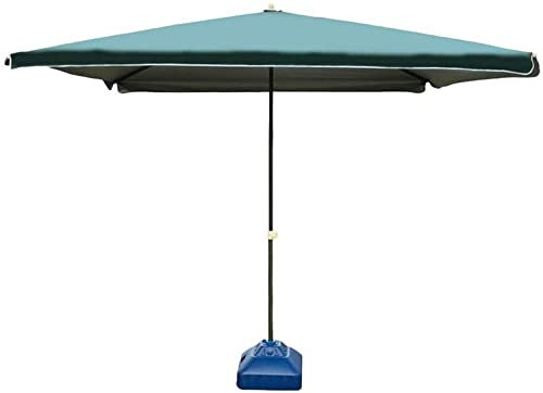 ASerZenith Sombrilla Portátil para Patio, Terraza, Jardín, Playa, Refugio Solar, Sombrillas De Exterior.(Dargreen-Ft/280 cm)