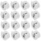 Holibanna 20PCS Invisible Shelf Support Connectors for Wardrobe Furniture Assembly Easy Installation Hidden Mechanism High Strength Hardware Fittings