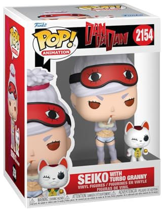 Funko POP! & Buddy: DanDaDan - Seiko & Turbo Granny - Amazon Exclusive | Offizieller Fanartikel und Merch - Vinyl Sammelfigur als Regal Deko - Geschenkidee zum Geburtstag für Fans und Sammler