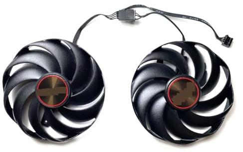 For SAPPHIRE for Radeon RX6600 6600XT 6650XT PULSE Graphics Card Replacement Fan(A pair of fans)