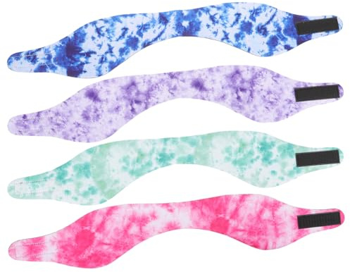 FUNOMOCYA Verstellbares Schwimmstirnband mit Ohrenschutz zum Baden Wasserfestes Sbr Material für Damen und Herren für Sommerurlaub und Abschlussstimmung Beim Schwimmen