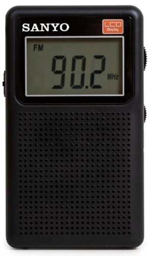 Radio Portátil Digital Sanyo KS132N FM/Am Color Negro