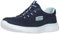 Skechers Women's Summits Sneaker, Blue Navy Aqua, 3 UK Wide