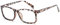 Boolavard Blue Light Blocking Brille Square Nerd Brillengestell Anti Blue Ray Computerspiel Brille (Leopard)