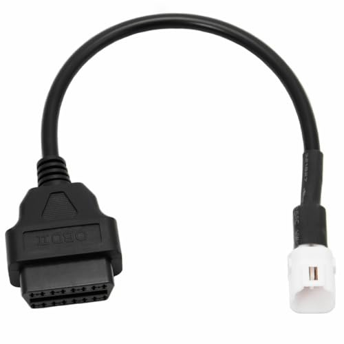 Goliton OBD2 OBDII Diagnosekabel Adapter 4 Pin auf 16 Pin kompatibel mit Moto Yamaha Ha Canbus