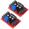 ACEIRMC 2pcs 200W Pure Bass Subwoofer Crossover Second-Order Crossover Frequency Distributor Divider 2 Way Speaker Audio Crossover Filter