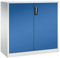DENIOS C+P Flügeltürenschrank Acurado, als Beistellschrank, 1200 x 500 x 1200 mm, lichtgrau