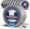 Plid® Panzertape silber á 50m x 48mm [wasserfest] - Extra Starkes Gewebeband Gaffa Tape - Wasserfestes Klebeband - Innen & Außen - Panzerband - Duct Tape - Abdichten, Fixieren, Befestigen (10)