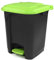 SOTUFAB PLAST Poubelle 50L Tri Sélectif (Vert Pistache)