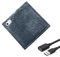 USB Graphene Heating pad Heating Pad USB Movable Fixed Power Dual-use,Relieve Pain and Cramps for Women,Machine Washable Portable Graphene(DD-Gray)