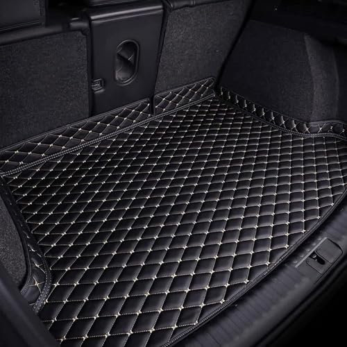 Auto Kofferraummatte Für Hyundai TUCSON Plug-in Hybrid/NX4 PHEV 2021 2022 2023 2024 2025, Leder Kofferraum Cargo Teppich Kofferraumwanne Kratzfest Schutzmatte Kofferraumschutz Innenraum Zubehör