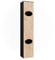 Vicco Wäscheschrank Irma, Badezimmerhochschrank, Anthrazit/Goldkraft Eiche, 37.2 x 192 cm