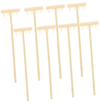 KOMBIUDA 16pièces Mini Râteau Zen De Outils De Jardin Zen pour Décoration De Table Et Beige