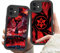 HDIJDY 2 Stück Matt Hülle für Apple iPhone 12 Hülle 6.1 Zoll, Anime Naruto Akatsuki mit Motiv Designs Manga Case Schutz Handyhülle Stoßfest TPU Weich Ultra Dünn Cover
