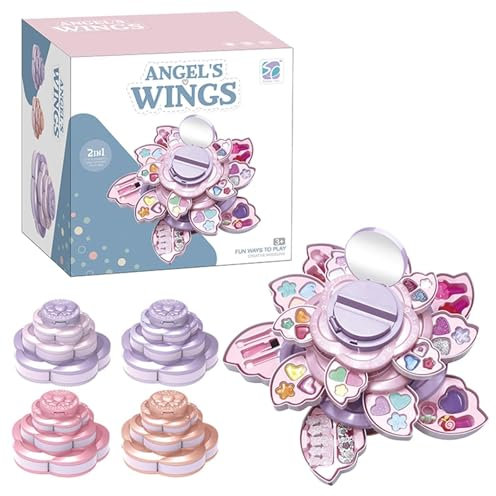 Simulations Make Up Set Spielzeug Vorgibt Für Spielen Spielzeug Realistische Kosmetische Schönheit Set Für W/Lidschatten Bluusher Kinder Mädchen Rolle F