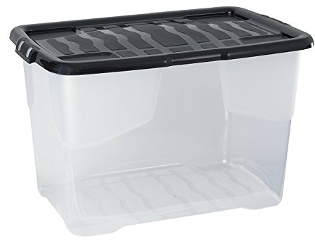 CEP Crystal Plastic Storage Box 65 L, XW203