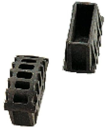 TUBESCA- Sabots caoutchouc pour échelles - montant 66 x 22 mm à aile - 1 paire