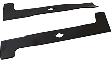 SECURA Jeu de lames (éjection) compatible avec Oleo-Mac OM Marathon 12,5 Serie1 Tracteur de pelouse