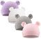 XIAOHAWANG Babymütze Neugeborene Mädchen Jungen Mütze Baby Beanie Baumwolle für 0-12 Monate Babys Unisex Erstlingsmütze (0-6Monate, Lila + Weiß + Rosa + Grau)