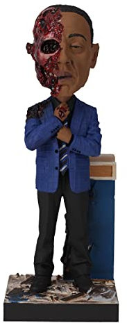 Royal Bobbles Breaking Bad Gus Fring Face Off Sammlerstück Wackelkopf-Statue