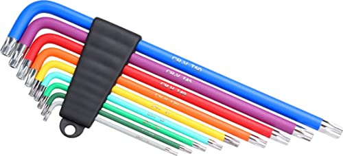 BONIN CHIAVI TORX MIS T10/15/20/25/27/30/40/45/50 KIT 9