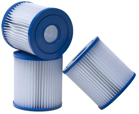 WERKA PRO Paquete de 3 Cartuchos de Filtro para depurador de Piscina Modelo H