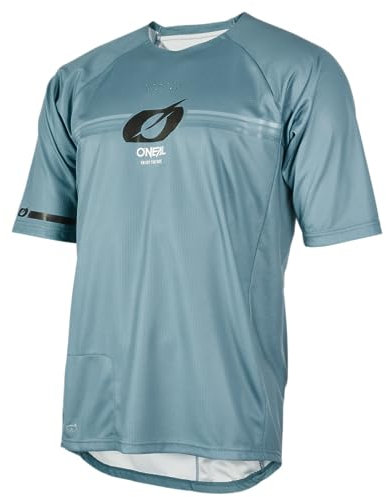 O'NEAL | Mountainbike-Trikot | MTB Mountainbike DH Downhill FR Freeride | Atmungsaktives Material, Flache Nähte für mehr Komfort | Pin it Jersey V.24 | Erwachsene | EIS Blau | Größe XL