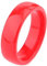 MeiLiSis Roter Keramikring, 6 Mm Glatter Ring, Einfacher Stil Für Frauen, Keramikring, Schmuck, Geburtstagsgeschenk, Keramik-Hochzeitsschmuck, Liebesring Für Frauen, Wie Abgebildet, 9