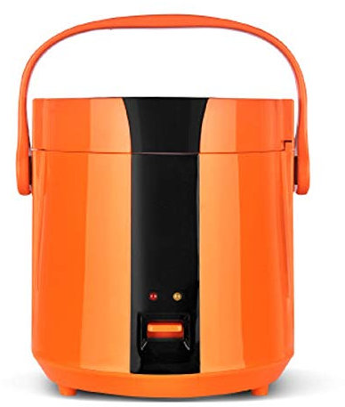 RajoNN Multifunctional Rice Cooker Mini Insulation Electric Rice Pot Kitchen Fast Heating Cooking Pot 1.2L (Color : White-space Element (1) 3)