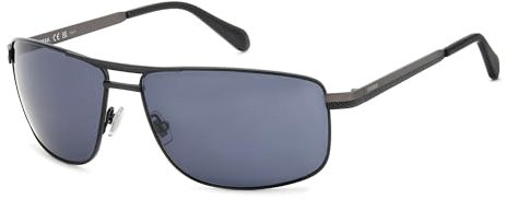 Fossil Herren Fos 2141/S Sonnenbrille, Mattes Schwarz, 63
