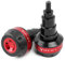 TREONK Tamponi Paratelaio Protezioni Telaio Anticaduta Frame Sliders in Moto per MT07 MT-07 MT 07 2015-2023(rosso)