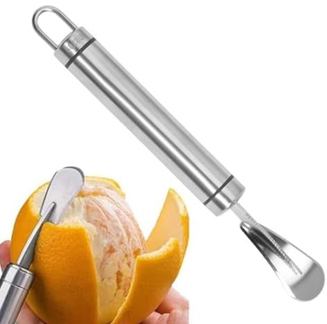 Edelstahl Orangenschäler, Grapefruitmesser Zitrusfrüchte Schälen Grapefruit Messer Zur Trennung Von Zellstoff Und Schale Grapefruit Schäler, Orange Citrus Peeler Schäler Werkzeug Für Küchenhelfer